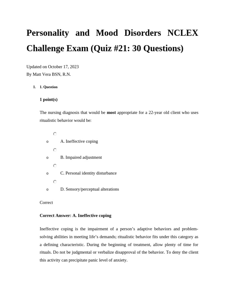 Nurses lab questions 10 pdf