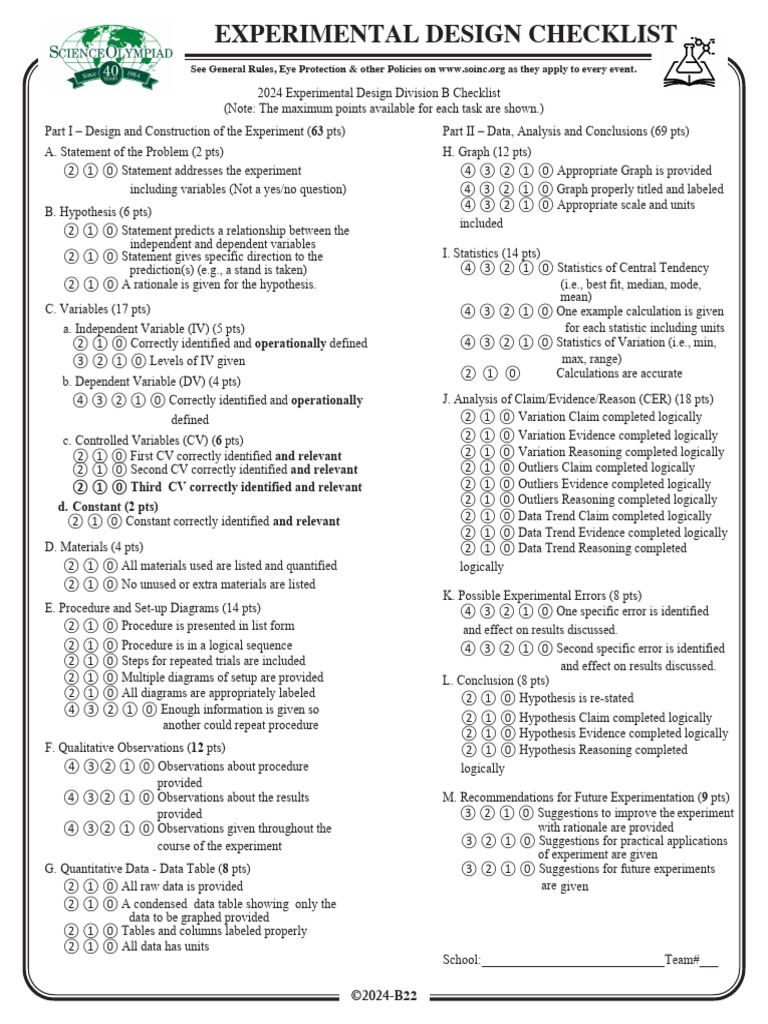 Science Olympiad Div B Rules 2024 For Web PDF