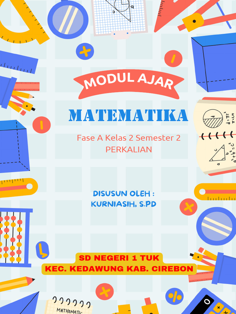 Modul Ajar Matematika - MODUL AJAR PERKALIAN FASE A KELAS 2 KURIKULUM ...