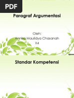 Download Paragraf Argumentasi Tugas Remedial Annisa Maulidya Chasanah x41 by Nannan CHan SN76376526 doc pdf