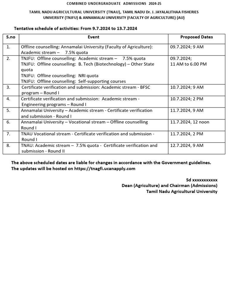 tnau-au-and-tnjfu-july-second-week-counseling-schedule-2024-pdf