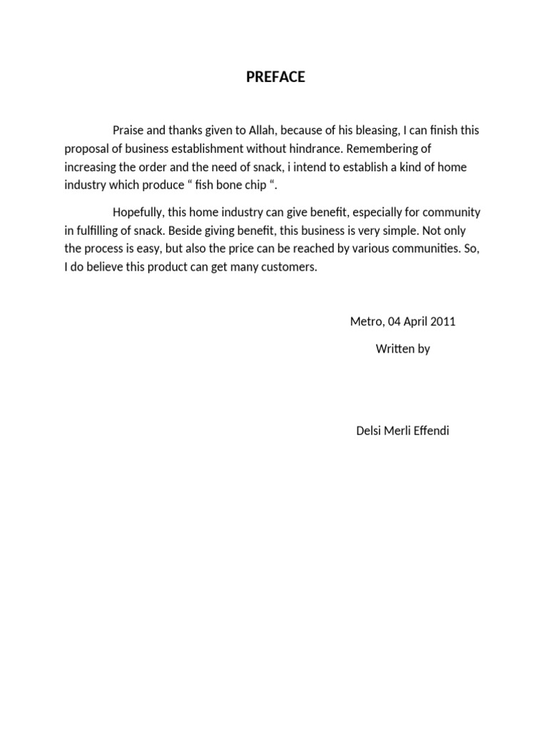 PROPOSAL DEFINITION ENGLISH intelligence overview