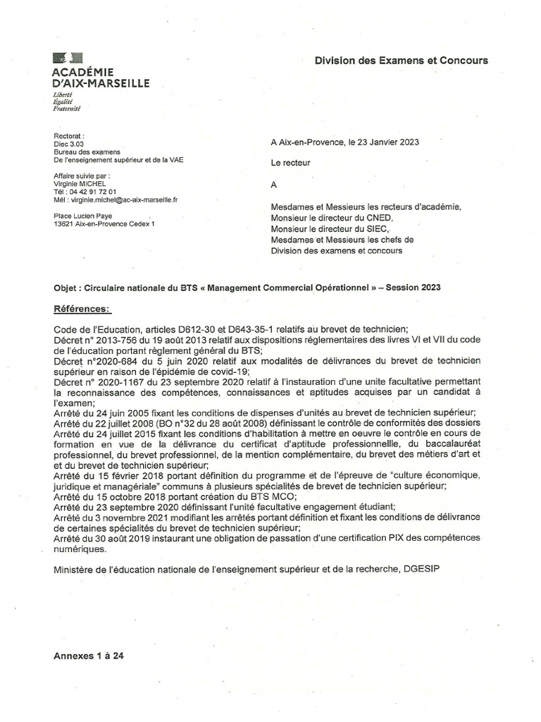 Référentiel MCO Circulaire Nationale MCO 2023 V2 | PDF