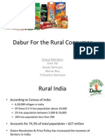 Dabur's Rural Marketing Strategy for FMCG Growth