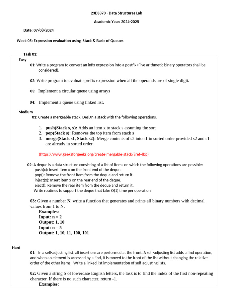 Week 06 - Task 01 - updated | PDF
