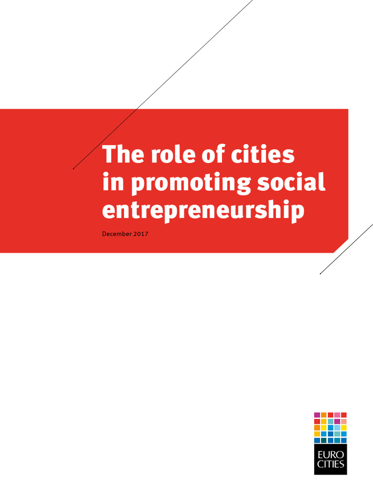 The Role of Cities in Promoting Social Entrepreneurship | PDF ...