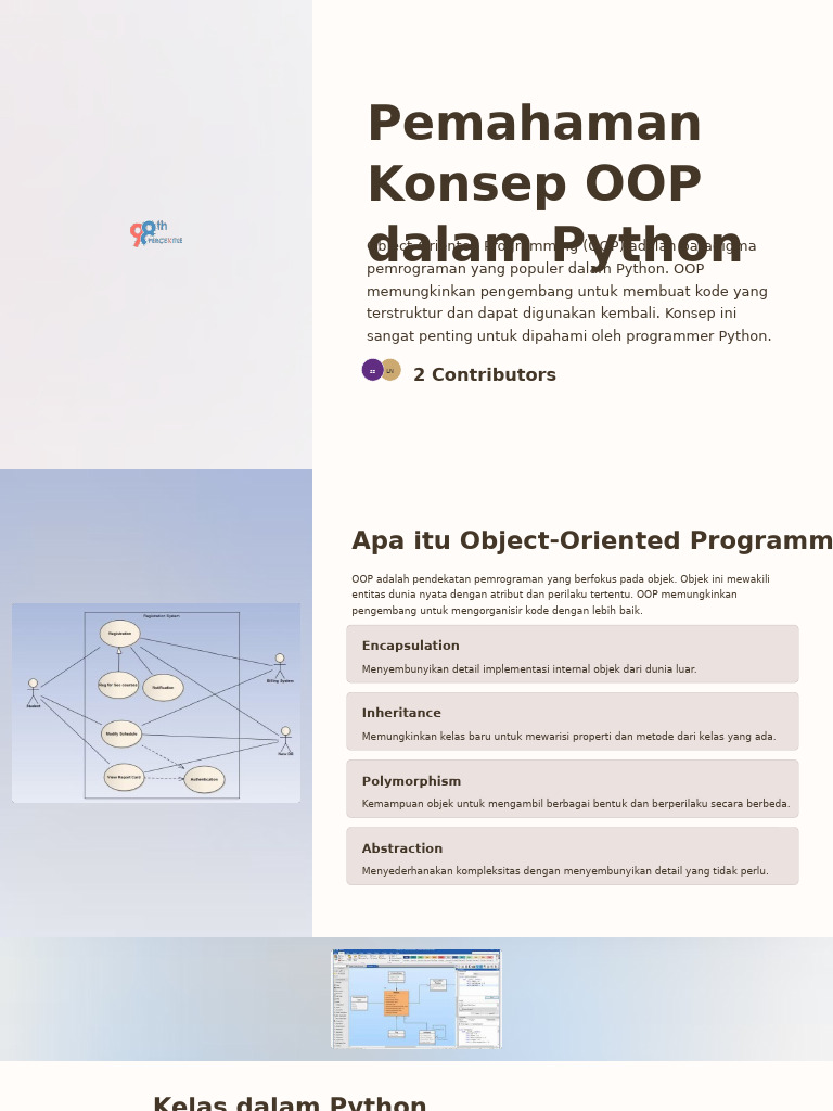 Pemahaman Konsep OOP Dalam Python | PDF