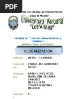 GLOBALIZAIÓN