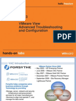 Lab 3 Vmware View Advanced Troubleshooting and Configuration