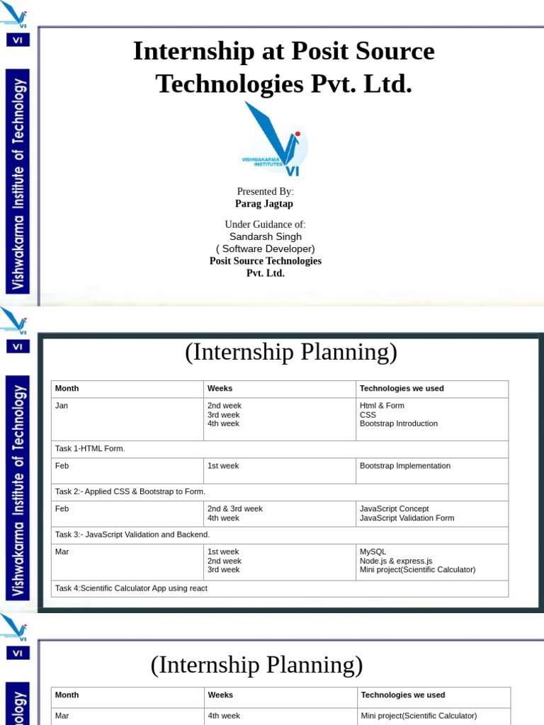 Internship Review | PDF