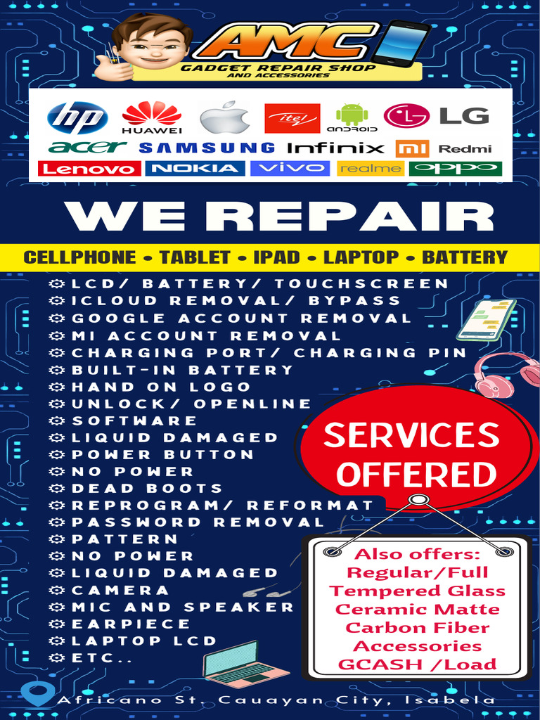 Repair Services Template | PDF