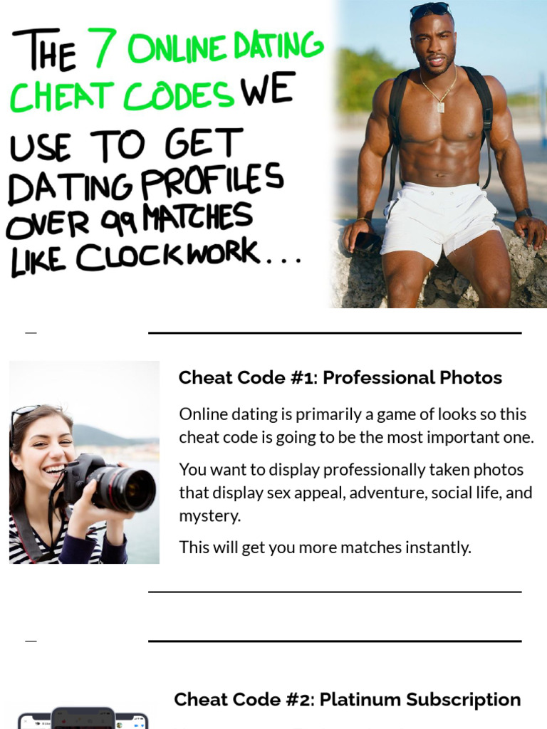Modern Dating Academy - Dating App Templates | PDF