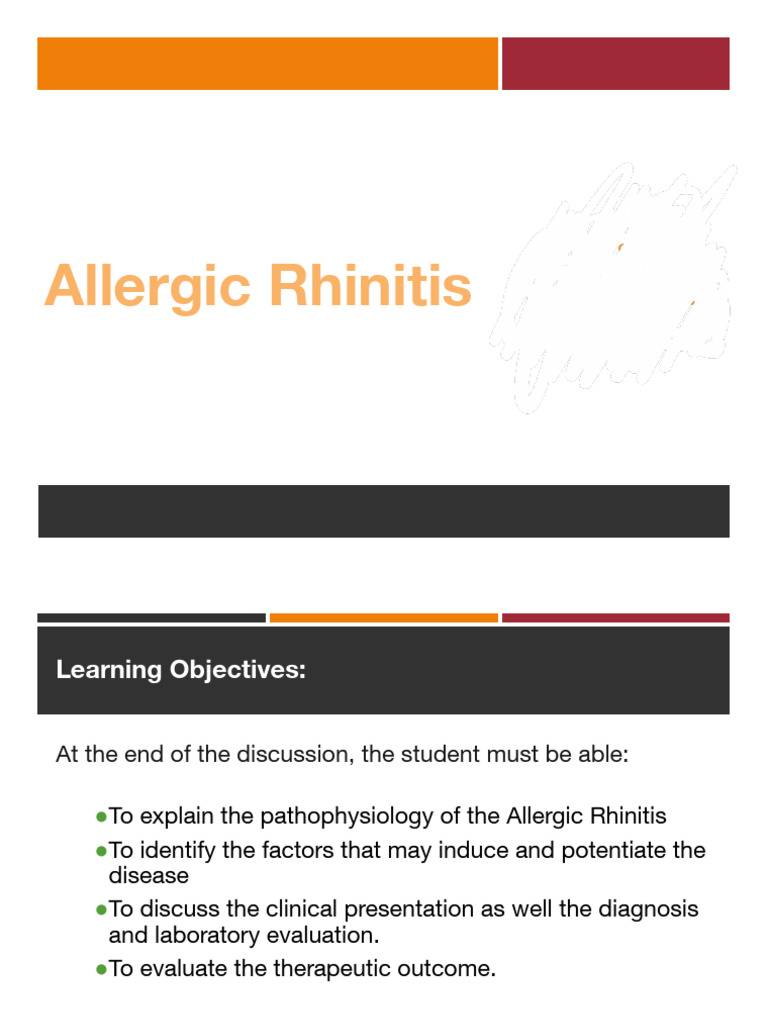 Allergic Rhinitis | PDF