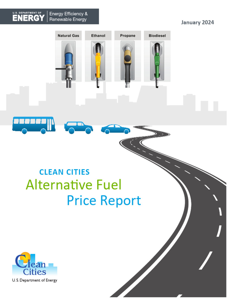 Alternative Fuel Price Report January 2024 | PDF