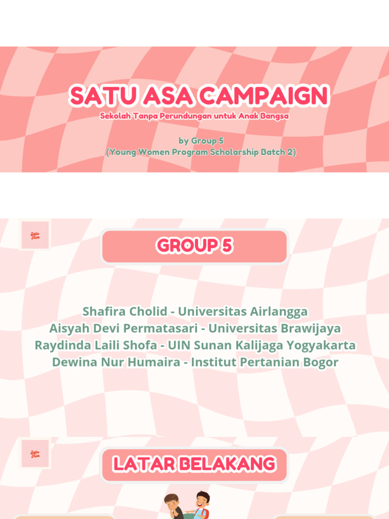 Satu Asa Project | PDF