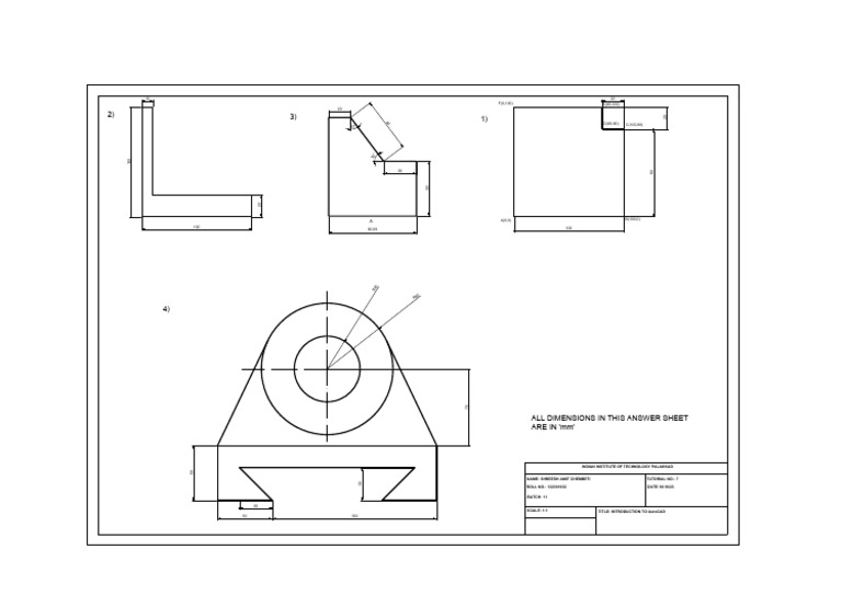 Tutorial 7 Drawing | PDF