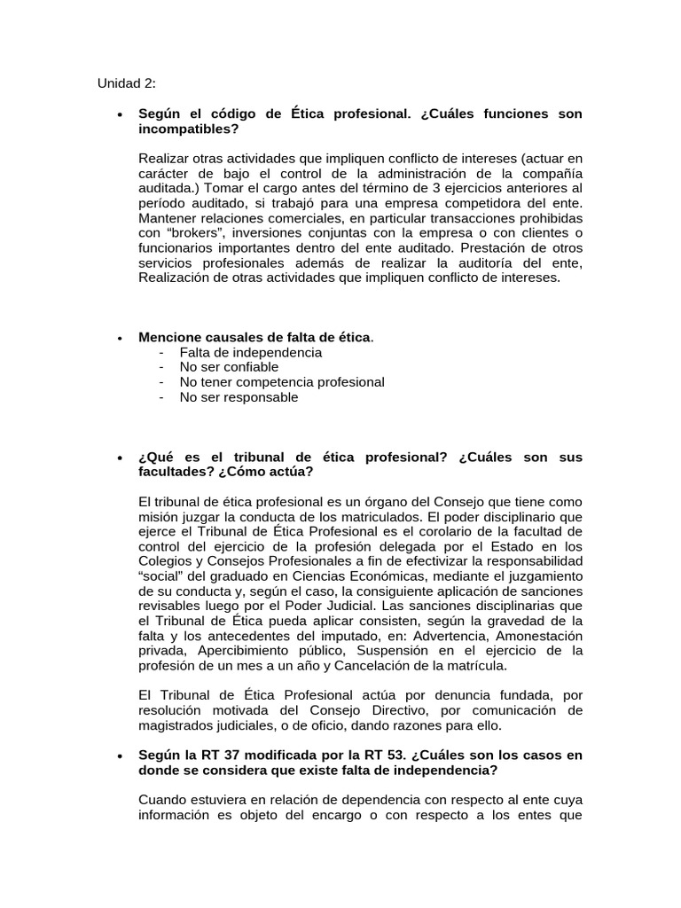 Unidad 2 Foro 2 | PDF