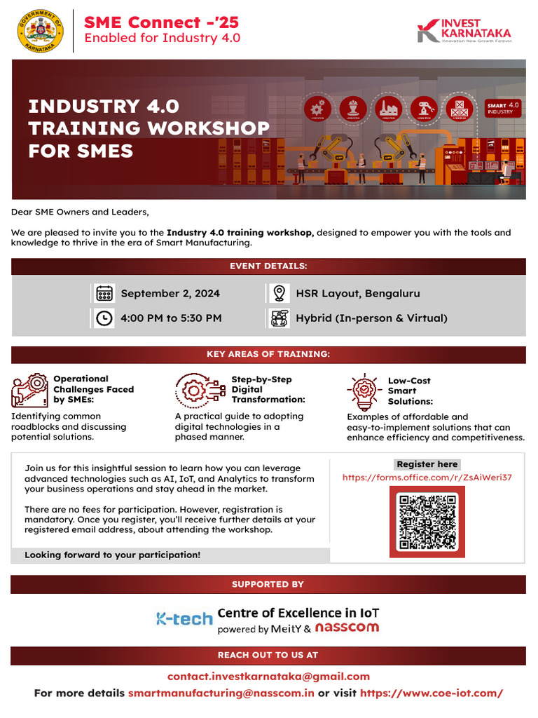 Industry 4.0 Workshop for SMEs | PDF