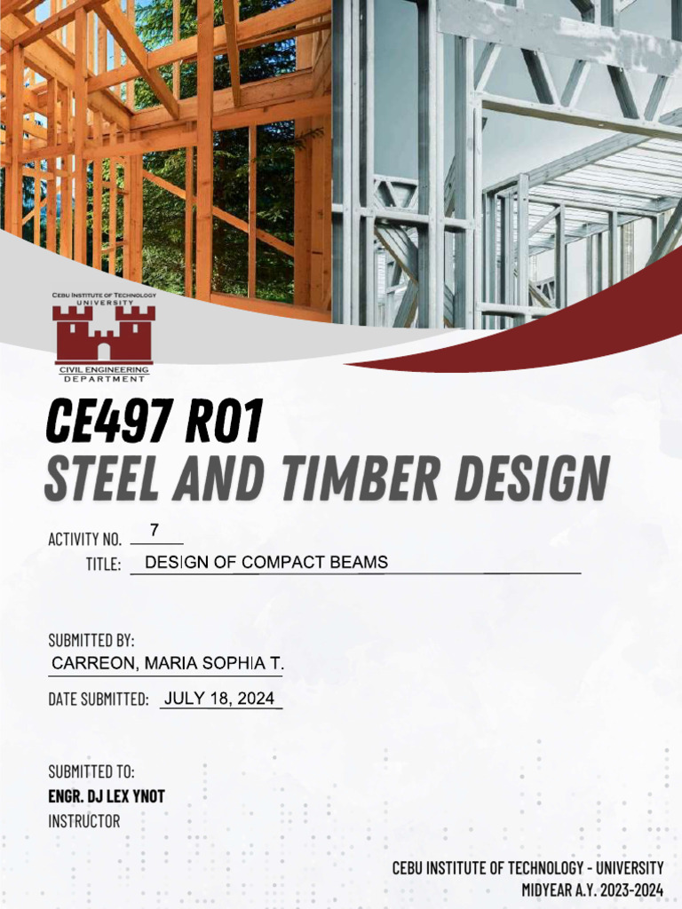 Design Compact Beams | PDF