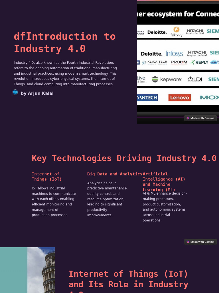 DfIntroduction To Industry 40 | PDF