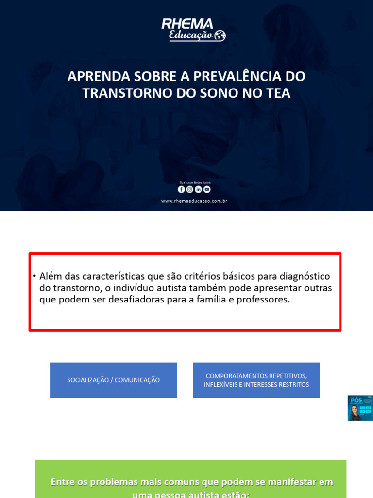 Sono Do Tea Disturbios | PDF