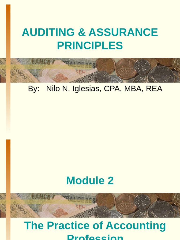 Module 2 The Practice of Accounting Profession | PDF