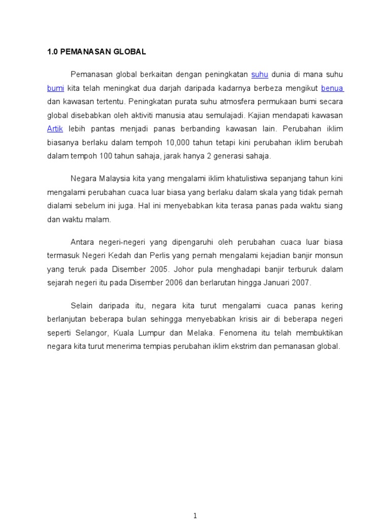 Pemanasan Global 2003 Pdf