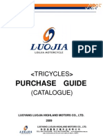 Luojia Tricycles Catalogue