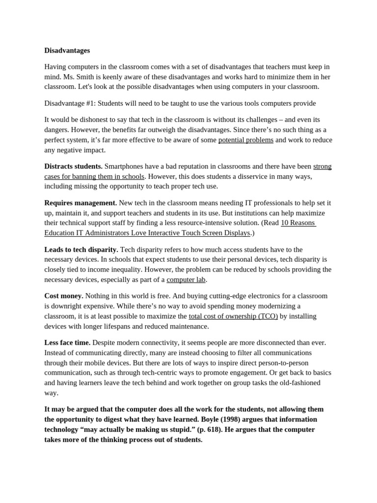 Technology in The Classroom 2 | PDF | Educational Technology | Learning