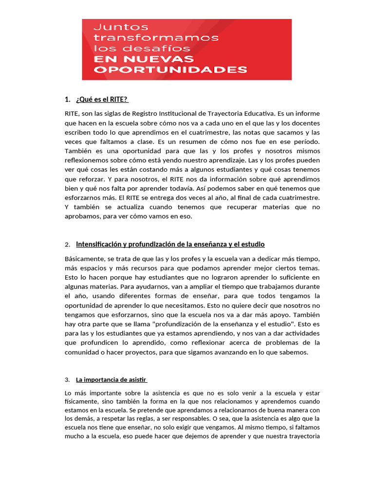2º Jornada Convivencia Actividad Estudiantes Pdf