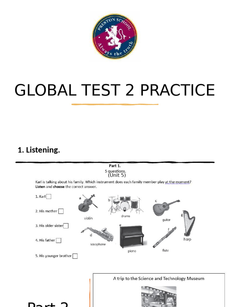 Global Test 2 Practice | PDF