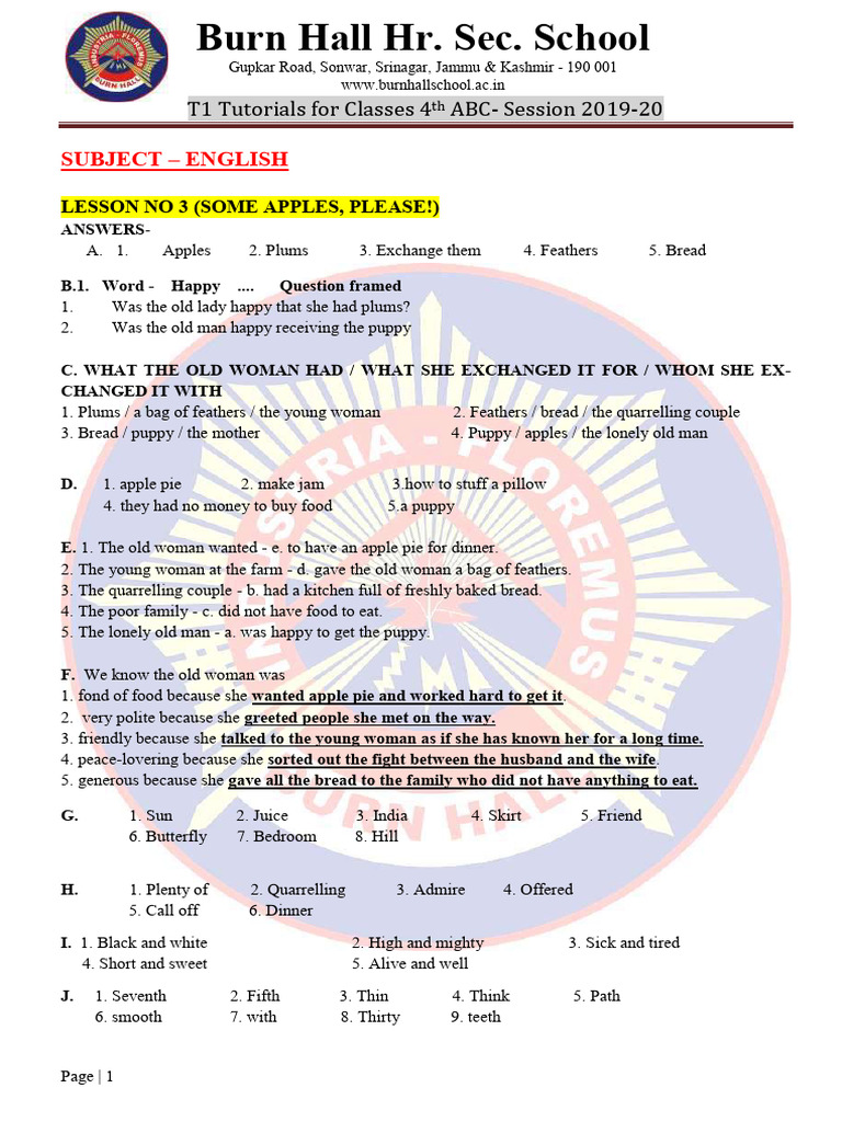 Class 4th | PDF