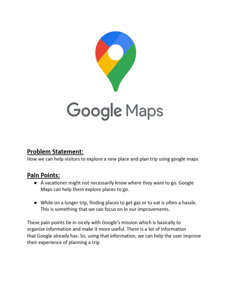 Google Maps | PDF