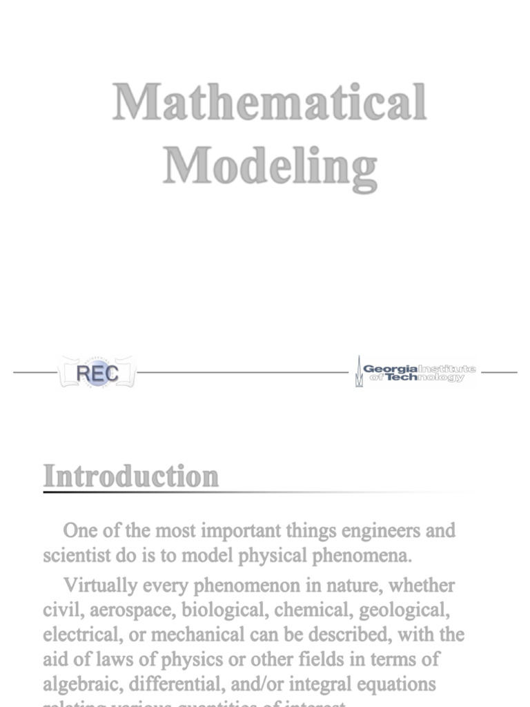 Lecture 4 Cee6504 Mathematical Modeling Pdf Finite Element Method