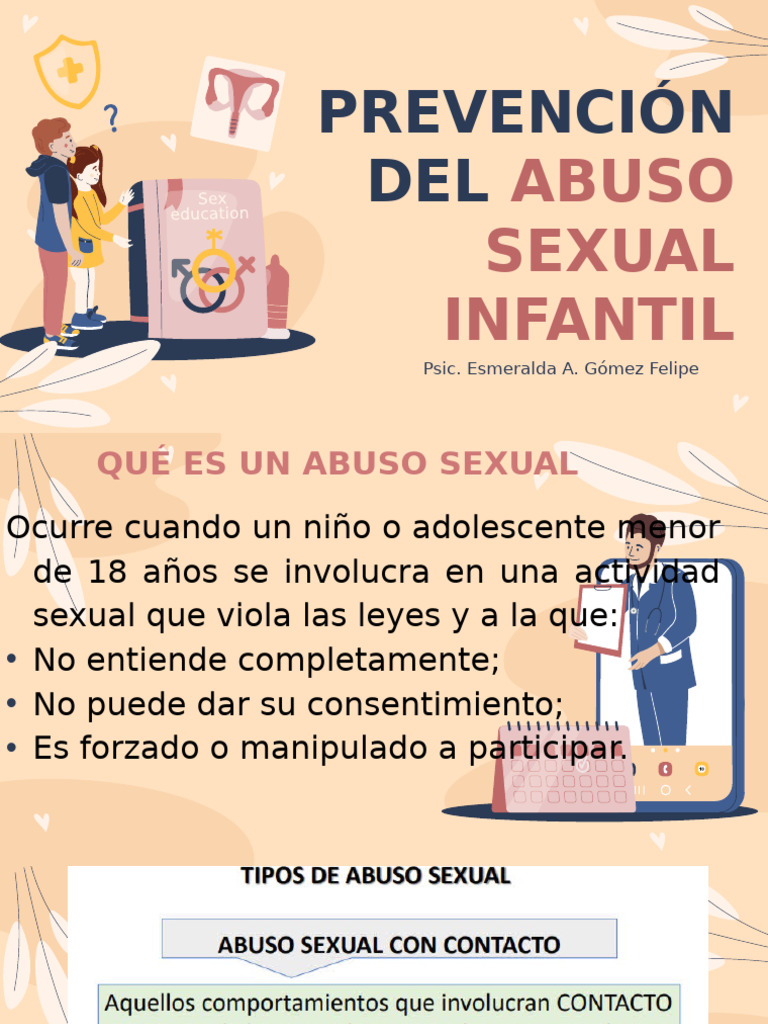Prevencion Del Abuso Sexual Infantil | PDF