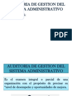 Auditoria Del Sistema Administrativo