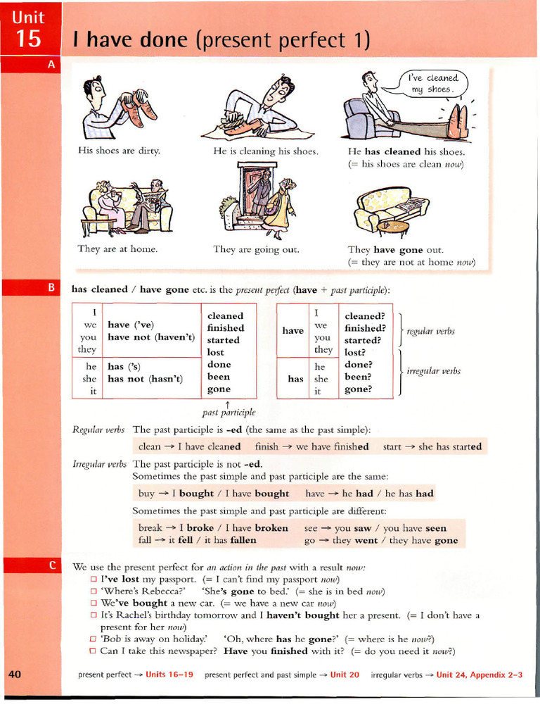 Present Perfect | PDF