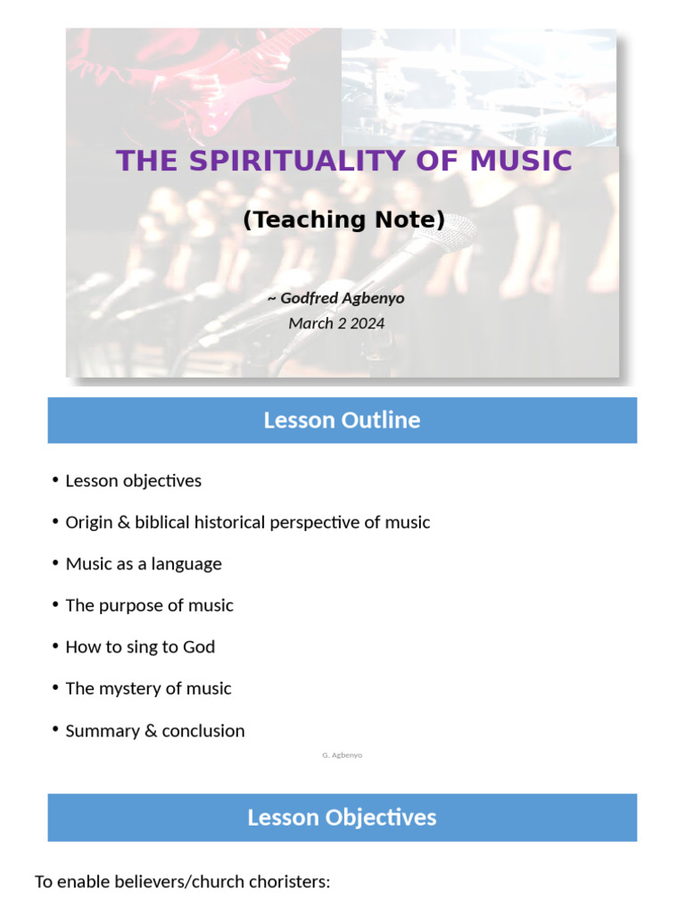 The Spirituality of Music | PDF
