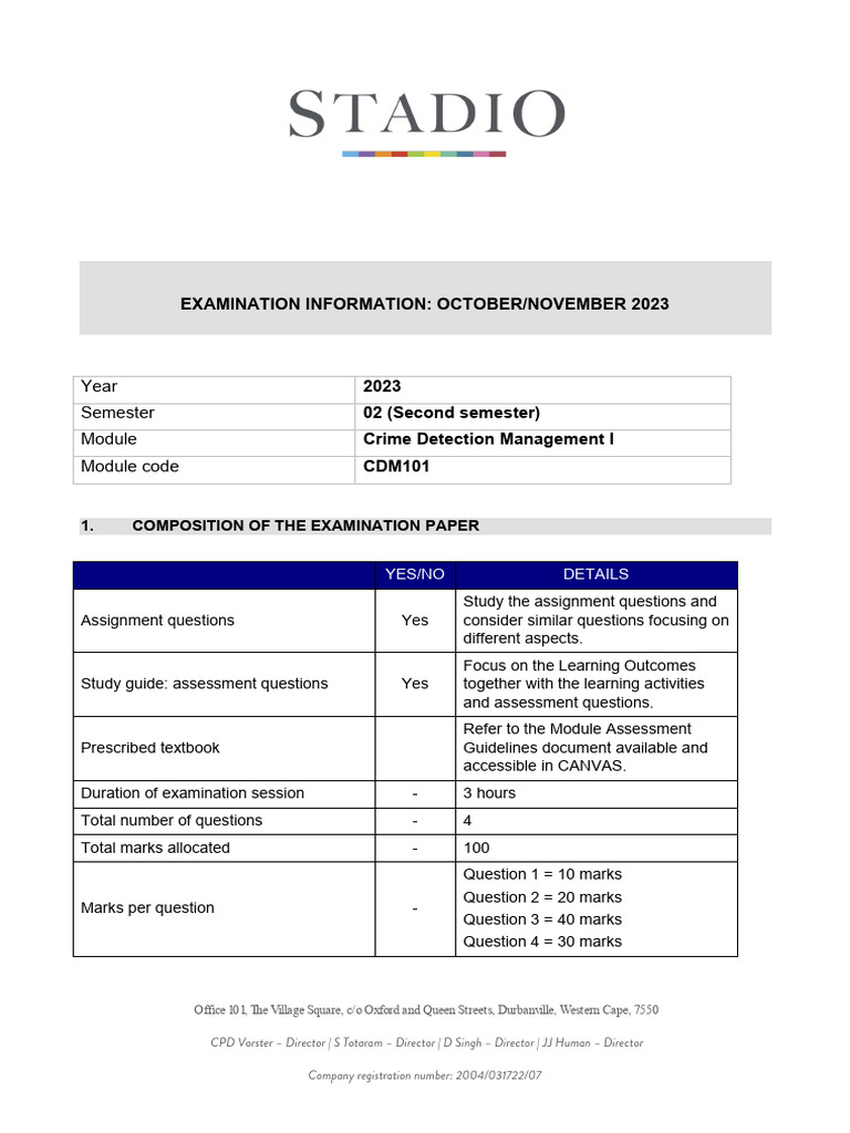 CDM101 PP Presentation (Oct 2023) | PDF | Learning | Career & Growth