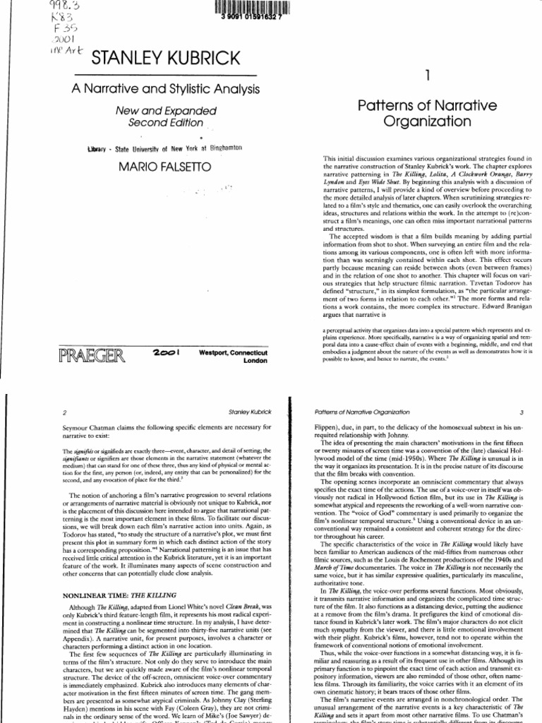 Narrative Patterns - Falsetto | PDF