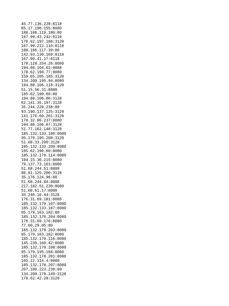 Proxies pdf