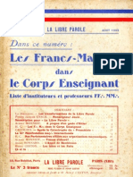 La Libre Parole aout 1932 N12