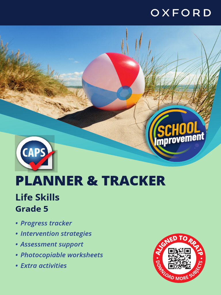 Oxford caps tracker and planner life skills grade 5 pdf