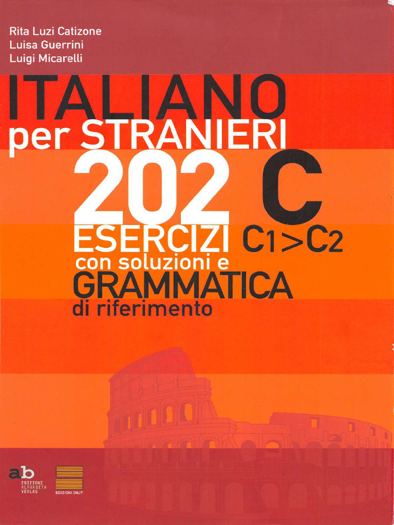 Italiano Per Stranieri Dilit C1C2 Esercizi | PDF, image size:768x1024