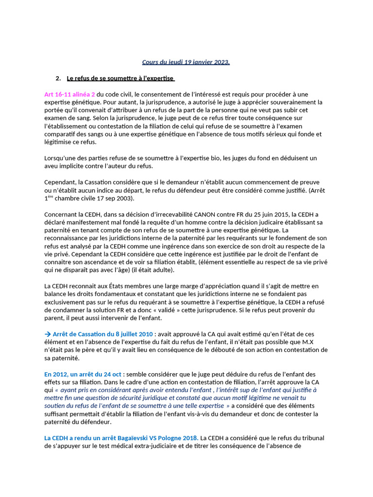 Refus De Se Soumettre Aux Verifications