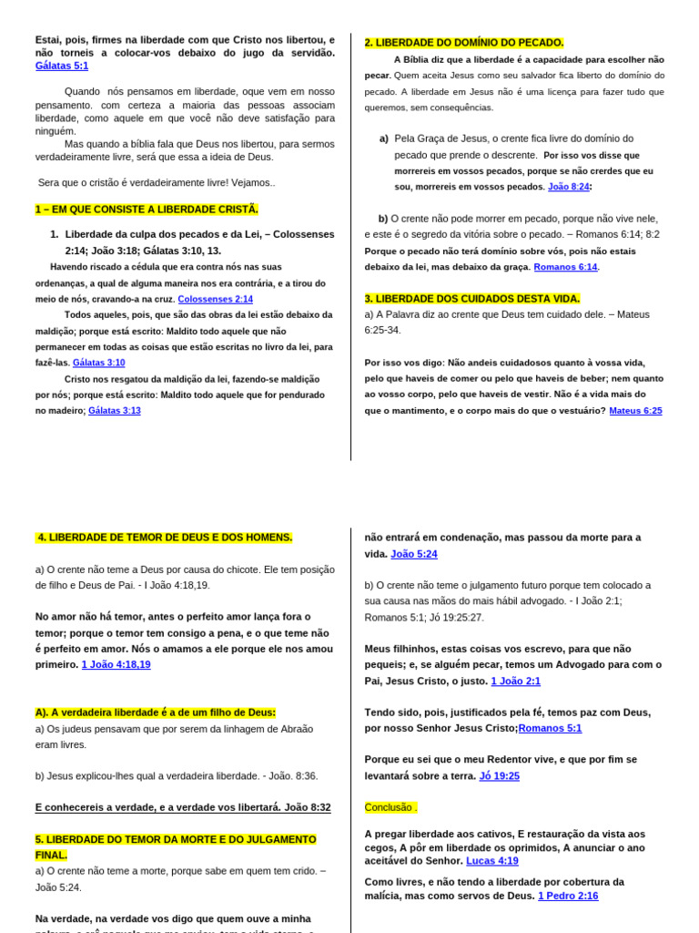 A Liberdade Cristã | PDF