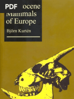 Pleistocene Mammals in Europe | PDF | Pleistocene | Ice Age