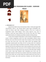 Download Makalah Psikoanalisis Klasik Frued by Devia Yusuf SN76401846 doc pdf