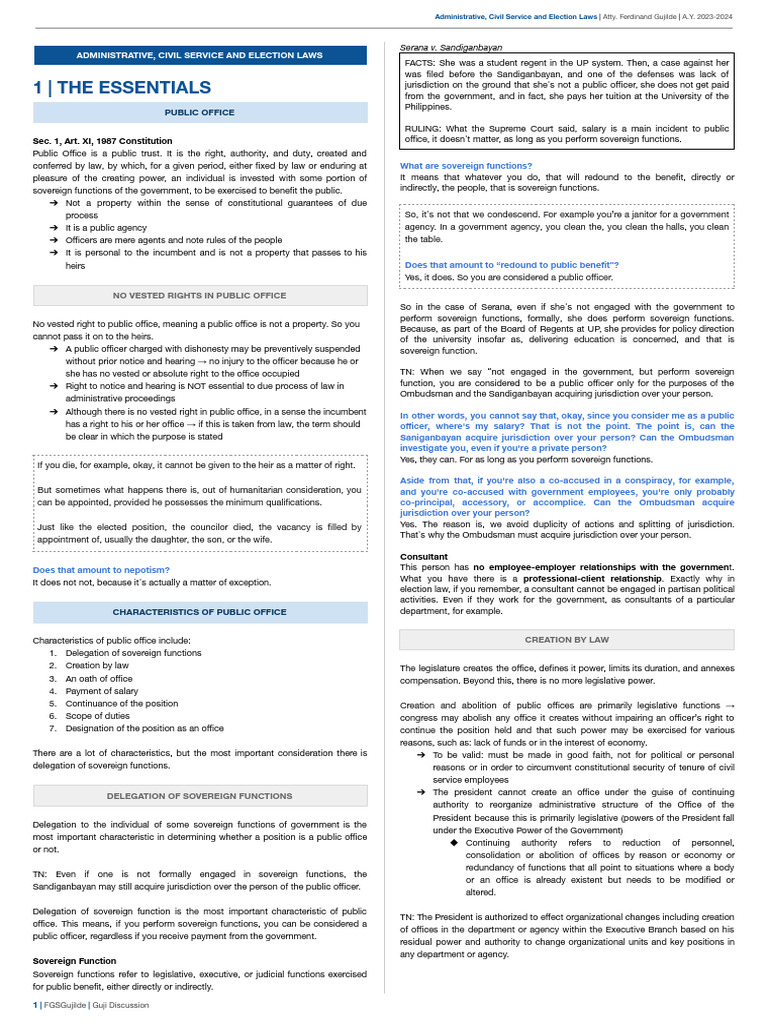 Eh 401 Public Officers Prefi | PDF