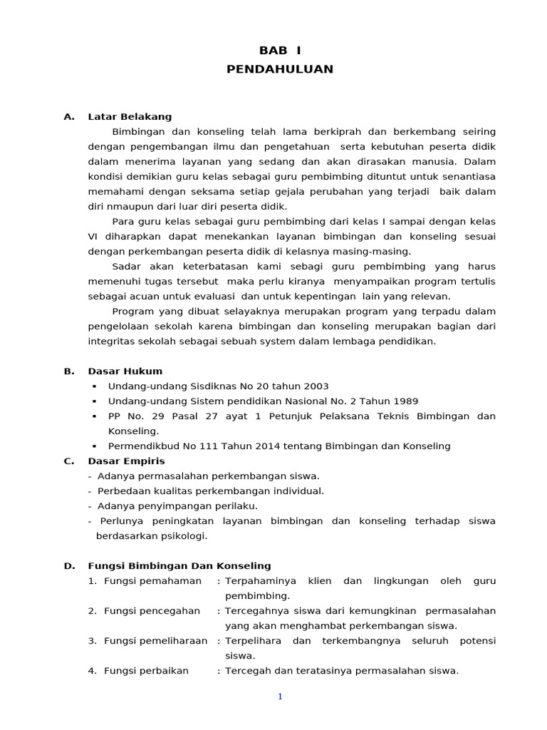PROGRAM KERJA BP Siap Print | PDF